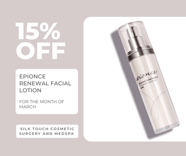 15% off Renewal Facial Lotion